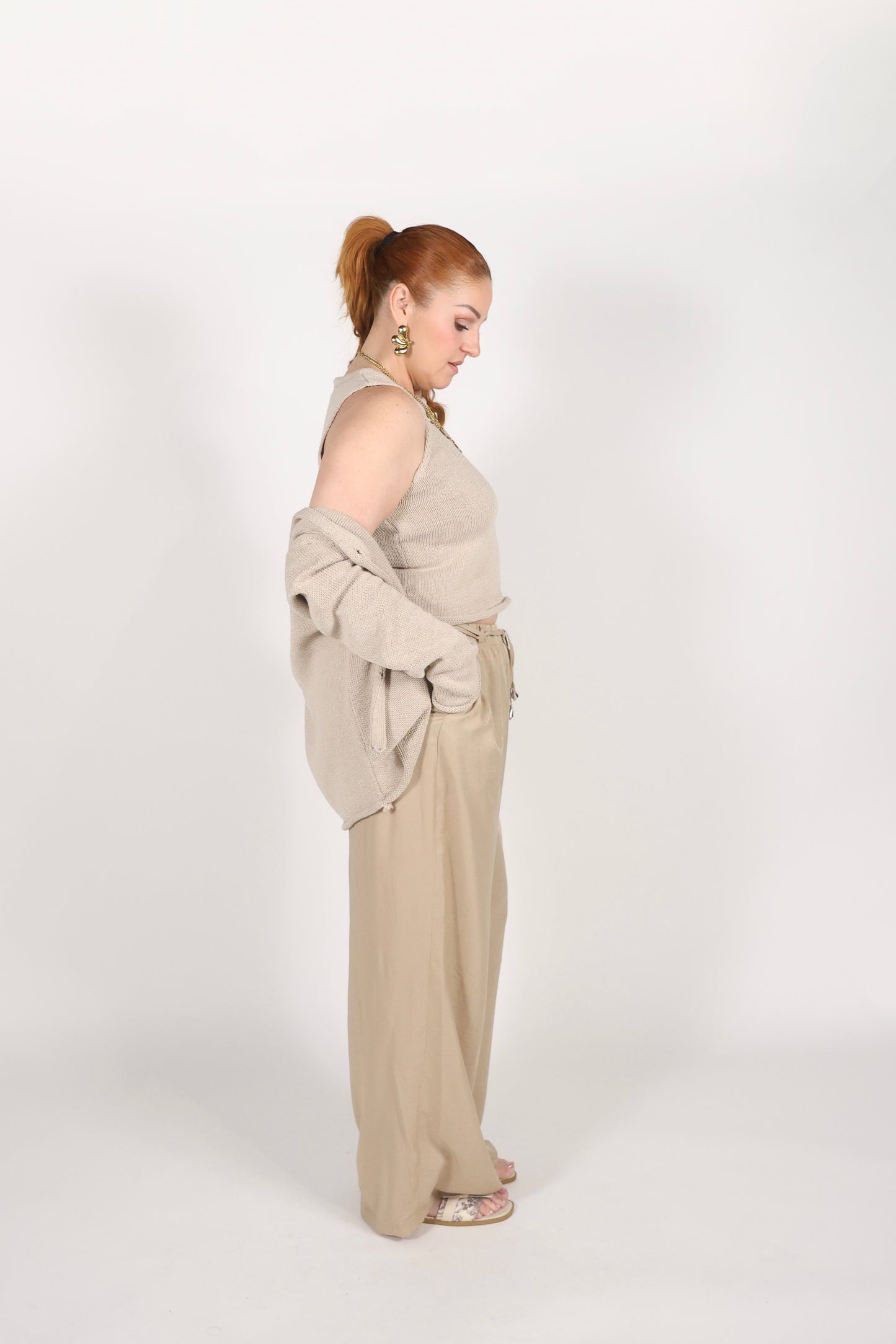 Ensemble débardeur et gilet Fabienne