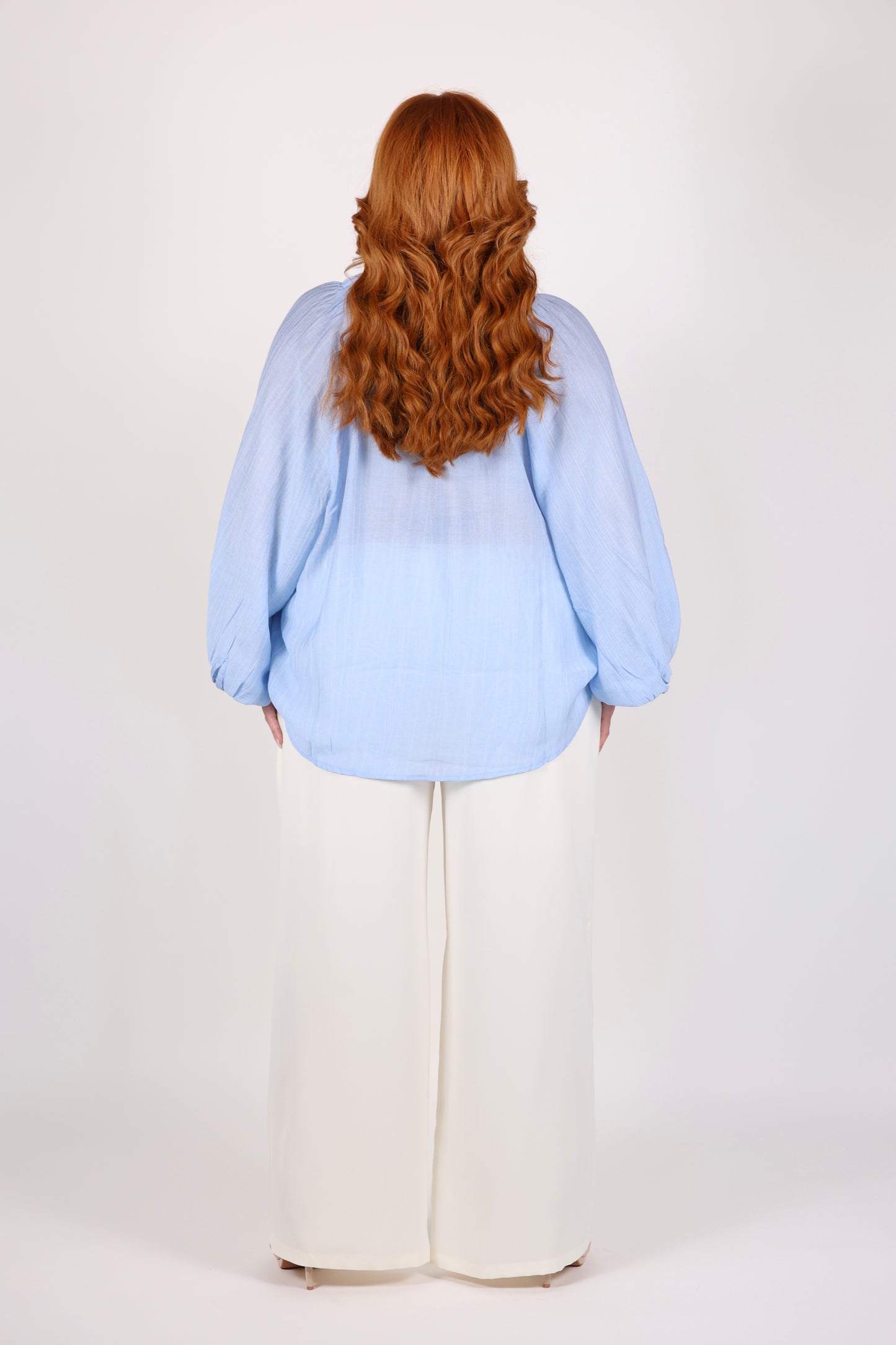 Pantalon fluide blanc Espoir