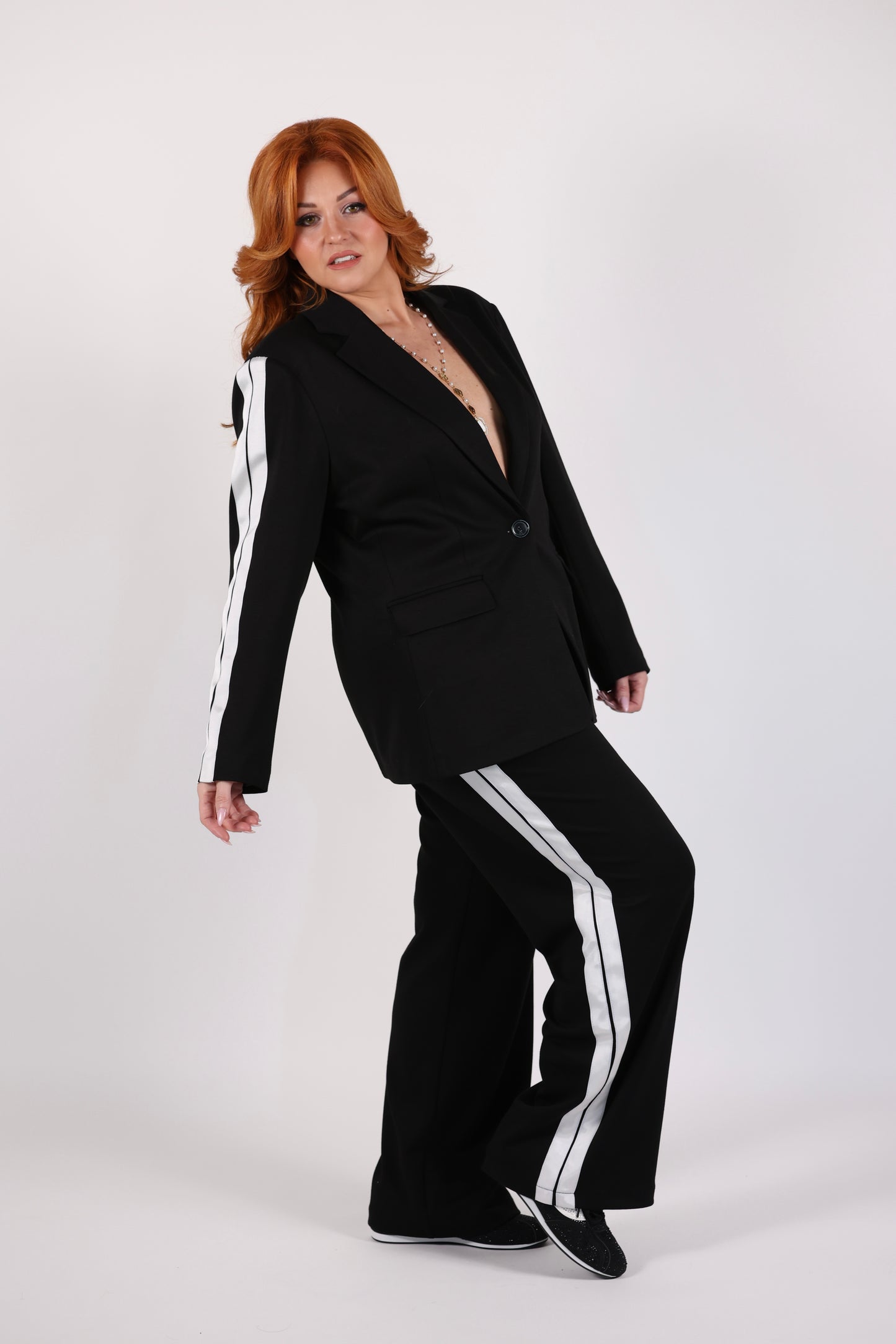 Ensemble blazer et pantalon Angel